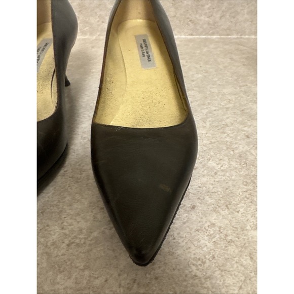 Saks Fifth Avenue Brown Heels Size 9 - Picture 2 of 13